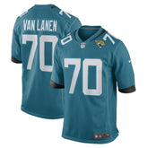 NFL Cole Van Lanen Jacksonville Jaguars Game Player Jersey - Teal