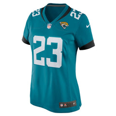 NFL Foyesade Oluokun Jacksonville Jaguars Women's Game Player Jersey - Teal