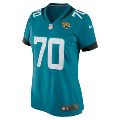 NFL Cole Van Lanen Jacksonville Jaguars Women's Game Player Jersey - Teal