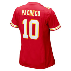 NFL Isiah Pacheco Kansas City Chiefs Women's Game Player Jersey - Red