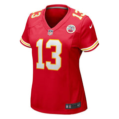 NFL Nazeeh Johnson Kansas City Chiefs Women's Game Player Jersey - Red