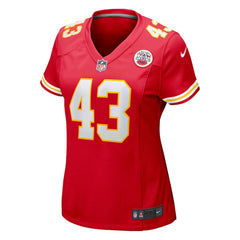 NFL Jack Cochrane Kansas City Chiefs Women's Game Player Jersey - Red
