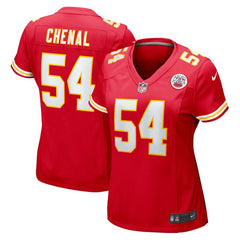 NFL Leo Chenal Kansas City Chiefs Women's Game Player Jersey - Red
