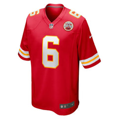 NFL Bryan Cook Kansas City Chiefs Game Player Jersey - Red