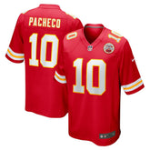 NFL Isiah Pacheco Kansas City Chiefs Game Player Jersey - Red