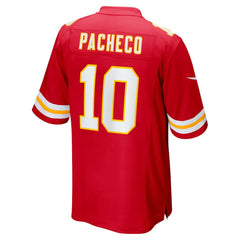 NFL Isiah Pacheco Kansas City Chiefs Game Player Jersey - Red