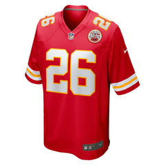 NFL Deon Bush Kansas City Chiefs Game Player Jersey - Red