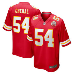 NFL Leo Chenal Kansas City Chiefs Game Player Jersey - Red