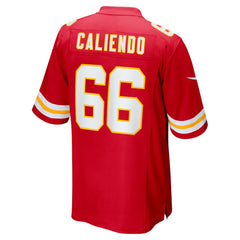 NFL Mike Caliendo Kansas City Chiefs Game Player Jersey - Red