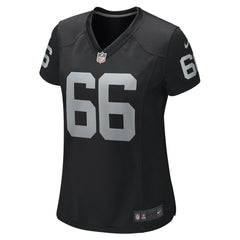 NFL Dylan Parham Las Vegas Raiders Women's Game Player Jersey - Black