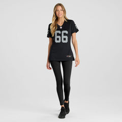 NFL Dylan Parham Las Vegas Raiders Women's Game Player Jersey - Black
