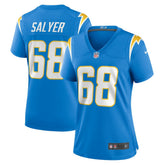NFL Jamaree Salyer Los Angeles Chargers Women's Game Player Jersey - Powder Blue