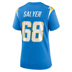 NFL Jamaree Salyer Los Angeles Chargers Women's Game Player Jersey - Powder Blue