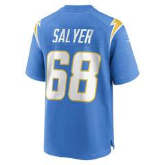 NFL Jamaree Salyer Los Angeles Chargers Game Player Jersey - Powder Blue