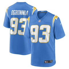 NFL Otito Ogbonnia Los Angeles Chargers Game Player Jersey - Powder Blue
