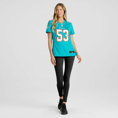 NFL Cameron Goode Miami Dolphins Women's Game Player Jersey - Aqua