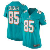 NFL River Cracraft Miami Dolphins Women's Game Player Jersey - Aqua