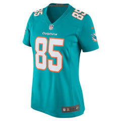NFL River Cracraft Miami Dolphins Women's Game Player Jersey - Aqua