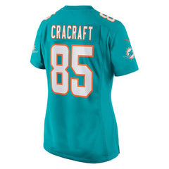 NFL River Cracraft Miami Dolphins Women's Game Player Jersey - Aqua