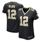 NFL Chris Olave New Orleans Saints Women's Game Player Jersey - Black