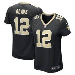 NFL Chris Olave New Orleans Saints Women's Game Player Jersey - Black