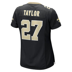 NFL Alontae Taylor New Orleans Saints Women's Game Player Jersey - Black