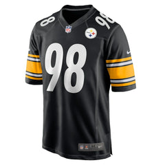 DeMarvin Leal Pittsburgh Steelers Game Player Jersey Black