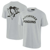 NHL Pittsburgh Penguins Fanatics Unisex Elements Super Soft Short Sleeve T-Shirt - Gray