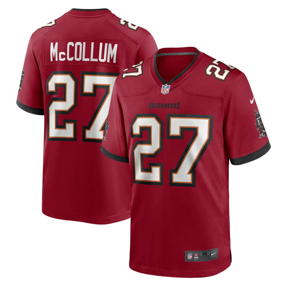 NFL Zyon McCollum Tampa Bay Buccaneers Game Player Jersey - Red