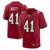 NFL Ko Kieft Tampa Bay Buccaneers Game Player Jersey - Red
