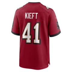 NFL Ko Kieft Tampa Bay Buccaneers Game Player Jersey - Red