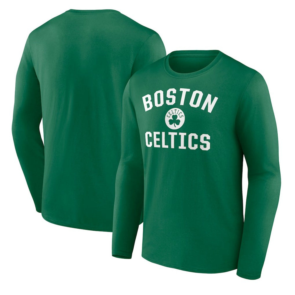 Boston Celtics Victory Arch Team Long Sleeve T-Shirt Green