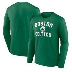 Boston Celtics Victory Arch Team Long Sleeve T-Shirt Green