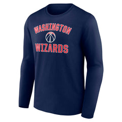 Washington Wizards Victory Arch Team Long Sleeve T-Shirt Navy