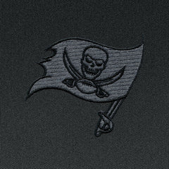 Tampa Bay Buccaneers Antigua Tonal Logo Victory Pullover Hoodie Charcoal
