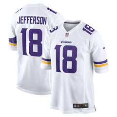 NFL Justin Jefferson Minnesota Vikings Game Player Jersey - White