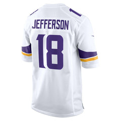NFL Justin Jefferson Minnesota Vikings Game Player Jersey - White