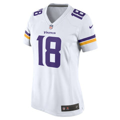 NFL Justin Jefferson Minnesota Vikings Women's Game Player Jersey - White
