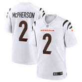 NFL Evan McPherson Cincinnati Bengals Game Player Jersey - White