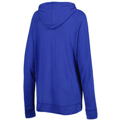 Chicago Cubs Touch Women's Pre-Game Raglan Pullover Hoodie - Royal Hoodies