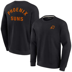Phoenix Suns Unisex Elements Super Soft Fleece Pullover Sweatshirt Black