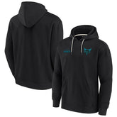 Charlotte Hornets Unisex Elements Super Soft Fleece Pullover Hoodie Black