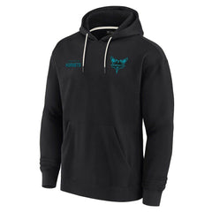 Charlotte Hornets Unisex Elements Super Soft Fleece Pullover Hoodie Black