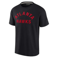 Atlanta Hawks Unisex Elements Super Soft Short Sleeve T-Shirt Black