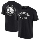 Brooklyn Nets Unisex Elements Super Soft Short Sleeve T-Shirt Black