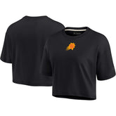 Phoenix Suns Women's Elements Super Soft Boxy Cropped T-Shirt Black