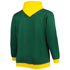 Green Bay Packers Big & Tall Big Face Pullover Hoodie Green/Gold