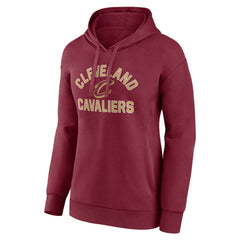 Cleveland Cavaliers Women's Overtime Pullover Hoodie Wine