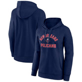 New Orleans Pelicans Women's Overtime Pullover Hoodie Navy