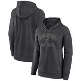 San Antonio Spurs Women's Overtime Pullover Hoodie Charcoal